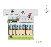 ★手数料０円★大阪市東住吉区鷹合 月極駐車場